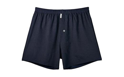 メンズ下着 シルクトランクス (XLネイビー5枚) ZIVANE F7Z-1574