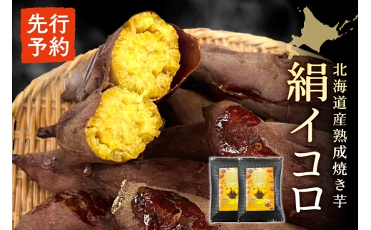 【先行予約】北海道産熟成焼き芋絹イコロ