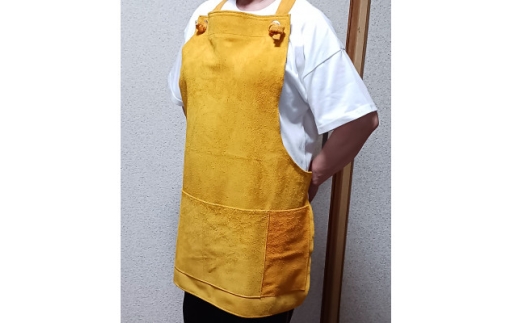 BBQ用　牛革ベロアエプロン【1649419】 2240702 - 大阪府豊能町