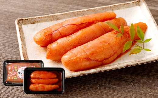 無着色 辛子明太子 3本 （300g） かねふく 明太子 めんたいこ 無着色 魚介 海鮮 冷凍