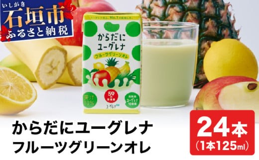 からだにユーグレナ フルーツグリーンオレ YG-4-1 810779 - 沖縄県石垣市