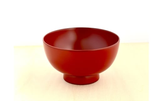 川連漆器 銀朱 たっぷり椀【(株)佐藤商事】[B5504]