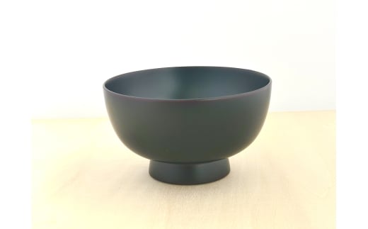 川連漆器 銀溜 たっぷり椀【(株)佐藤商事】[B5505]