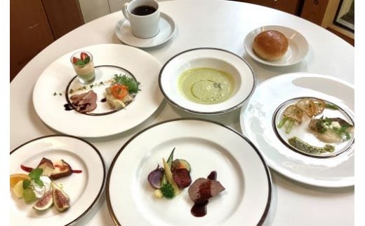 偕行社かふぇのランチコース　ペアチケット（2名様） 625567 - 香川県善通寺市