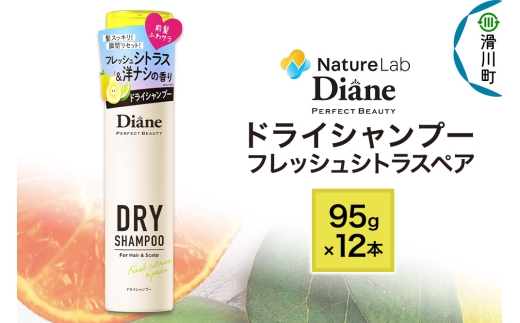 Diane ダイアン パーフェクトビューティー ドライシャンプー 95g フレッシュシトラスペア×12点セット 2243351 - 埼玉県滑川町