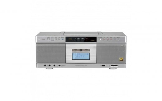 東芝 Bluetooth送受信機能搭載 ハイレゾ対応SD/USB/ＣＤラジオカセット TY-AK21(S)