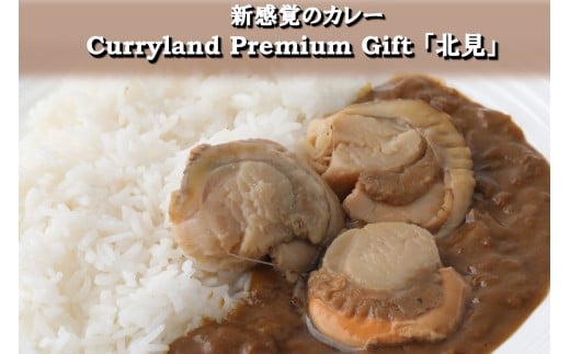 北見産の極上素材を贅沢に使った新感覚のカレーCurryland Premium Gift「北見」 ( カレー 時短 レトルト ホタテ 玉ねぎ )[217-0001]