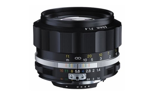 Voigtlander NOKTON 58mm F1.4 SLIIS ブラックリム【1204797】