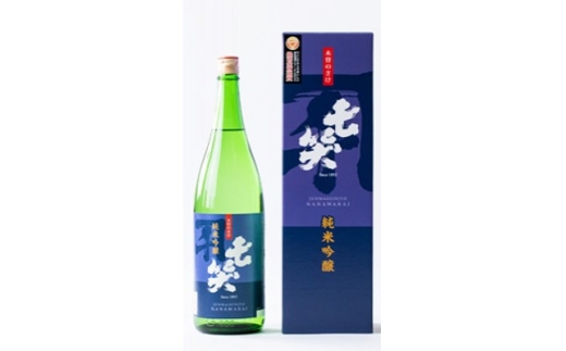 ＜七笑酒造＞純米吟醸1.8L【1659008】