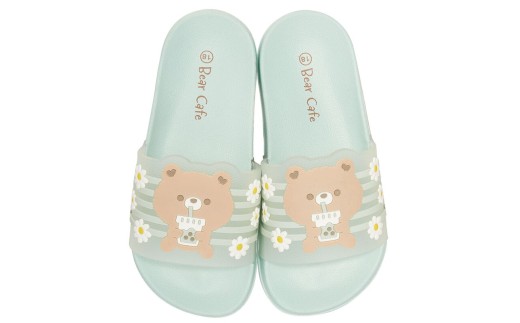 キッズ シャワー サンダル【18.0cm】 子供 こども かわいい 夏 海 ビーチ スケーター skater Bear Cafe クマ くま 女の子 女子【プール 海水浴 子ども キャラクター】 奈良県 奈良市 なら 4-079