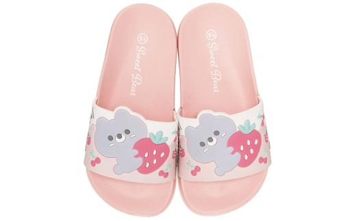 キッズ シャワー サンダル[15.0cm] 子供 こども かわいい 夏 海 ビーチ スケーター skater Sweet Bear クマ くま 女の子 女子[プール 海水浴 子ども キャラクター] 奈良県 奈良市 なら 4-063