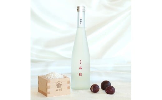 梅乃宿　果本酒　茘枝(ライチ)　５００ｍｌ／ 日本酒 フルーツ 果実 ライチ 新感覚 お酒 純米大吟醸 贈り物 ギフト プレゼント フルーティー 【umyd042】