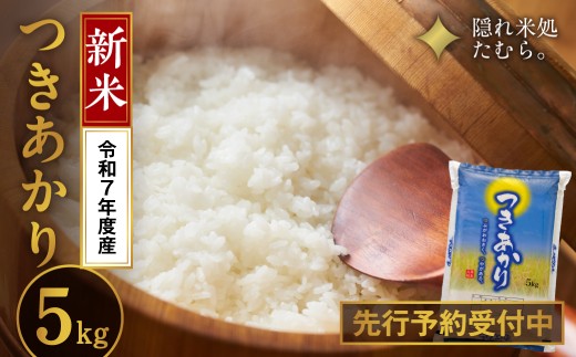 \ 新米 先行予約 開始!/【 令和7年産 】 田村市産 つきあかり 5kg 米 白米 精米 単一米 国産 精米仕立てを発送 福島県 田村市 福島県 ふくしま たむら いせや農園 1425206 - 福島県田村市