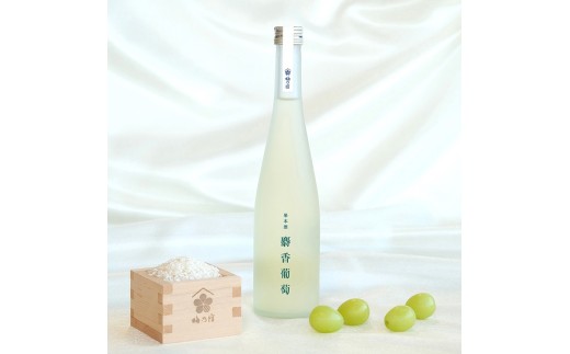 梅乃宿　果本酒　麝香葡萄(マスカット)　５００ｍｌ／ 日本酒 フルーツ 果物 マスカット ぶどう 新感覚 お酒 純米大吟醸 贈り物 ギフト プレゼント フルーティー 【umyd043】