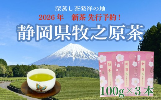 【先行予約】2026年度産 新茶 ピンク 100g×3本 お茶 静岡 新茶 濃旨 緑茶 深蒸し茶 深蒸し 茶 水出し緑茶 水出し 静岡茶 日本茶 飲料 飲み物 ドリンク ぴんく 深むし茶 煎茶 セット お茶 茶 深蒸し 煎茶 旬 日常 牧之原産 甘い コク 便利 簡単 お手軽 茶葉 静岡茶 牧之原茶 プレゼント 贈答 贈答品 贈り物 産地直送 国産 日本 人気 静岡 県 牧之原市 小栗農園