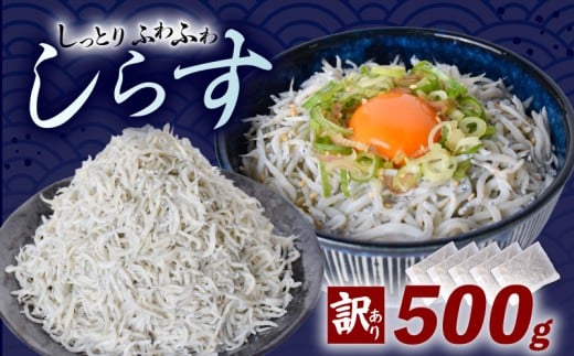 【訳あり】釜揚げしらす 500g 2258539 - 高知県安芸市