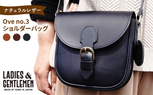Ove no.3 【オーヴェ】 ショルダーバッグ 糸島市 / LADIES＆GENTLEMEN 本革 革製品 [ADK072]