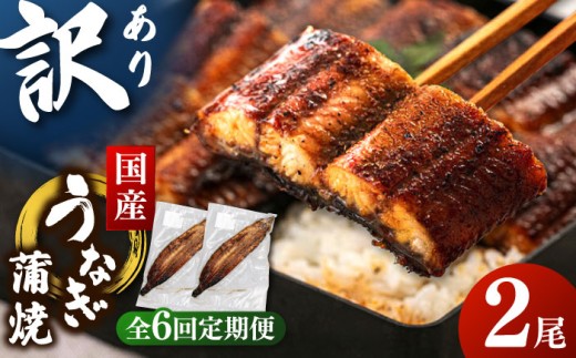 訳あり 鹿児島産 うなぎ 蒲焼 2尾セット