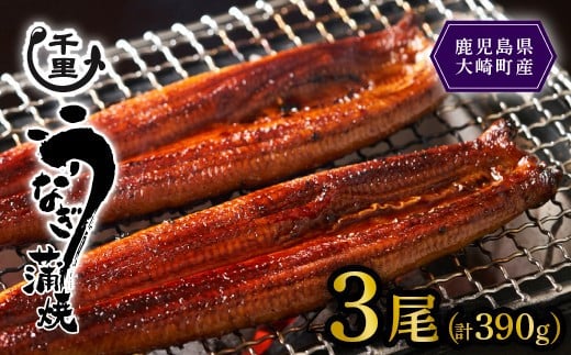【数量限定】鹿児島県産うなぎ蒲焼き　約130g×3尾