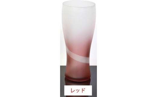 みよし漆器本舗 ぬりもん de Verre ビアグラス 単品 335ml シルキーライン 紀州塗り レッド 2249698 - 和歌山県海南市