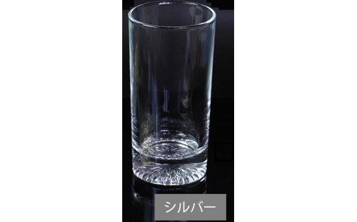 みよし漆器本舗 ぬりもん de Verre タンブラーグラス 単品 225ml シルバー
