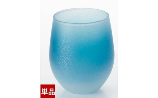 みよし漆器本舗 紀州塗り ぬりもん de Verre フリーグラス クールグラデーション 単品 ブルー 295ml