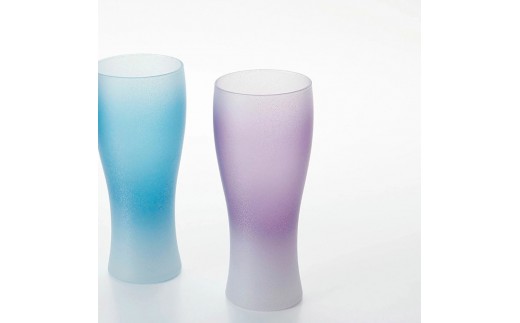 [選べるカラ—]みよし漆器本舗 紀州塗り ぬりもん de Verre ビアグラス クールグラデーション 単品 335ml