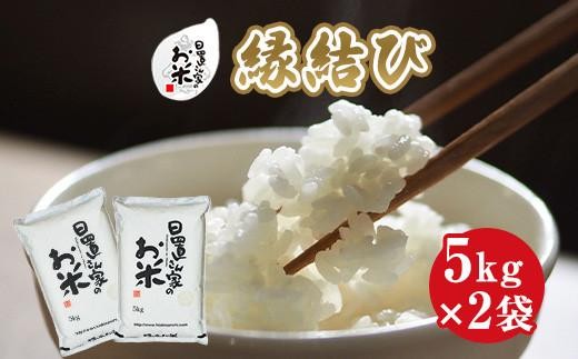 【選べます！精米・玄米・無洗米】＜2025年産新米＞ 日置さん家のお米「縁結び」5kg×2袋 米農家 鳥取県産 ※精米方法は1種類のみに限らせていただきます【米 新米 ブランド米 鳥取県産 ごはん 白米 おにぎり 弁当 2025年産 縁結び こめ 鳥取 国産】