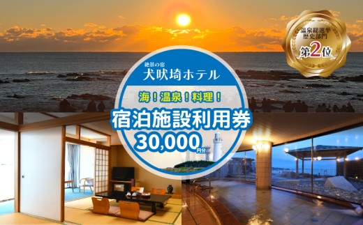犬吠埼ホテル 宿泊施設利用券 3万円分 ホテル 宿泊 宿泊チケット チケット 旅行 旅 観光 りょこう 海 おすすめ 日の出 銚子 絶景 非日常 温泉 温泉選手権 元湯 料理 海鮮 犬吠埼 灯台 父の日 母の日 GW ゴールデンウィーク お盆 年末年始 休暇 リフレッシュ ギフト 贈り物 贈答 プレゼント サプライズ ふるさと納税 ふるさと納税宿泊 ふるさと納税ホテル 千葉県 銚子市 犬吠埼ホテル 2257795 - 千葉県銚子市