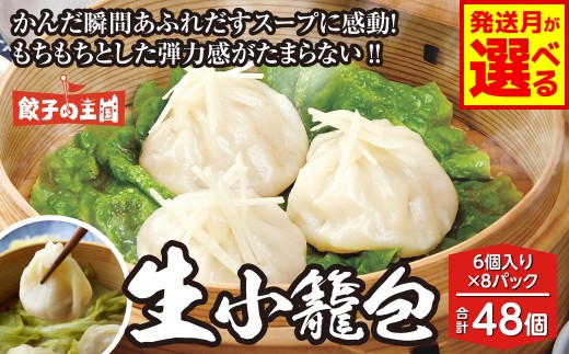 八代市東陽町の生姜を使った 餃子の王国 生小籠包 48個