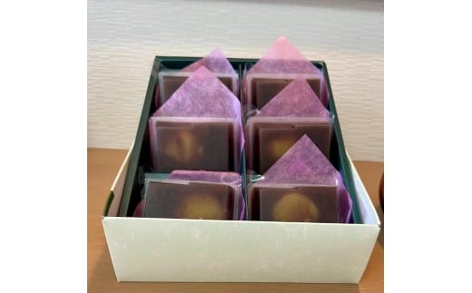 栗かのこ 6個入 ｜ 栗かのこ 栗 小豆 和菓子 ギフト 上品な甘さ 塩尻市 長野県