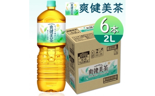 爽健美茶2.0LPET×6本【1426984】