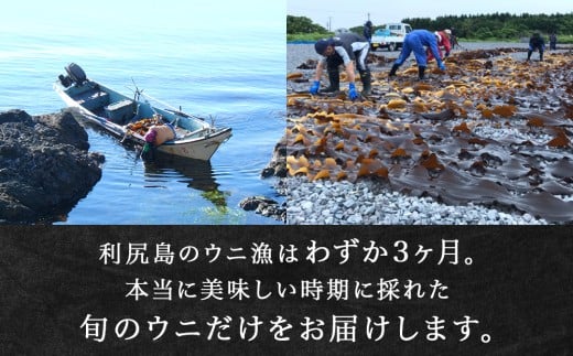 北海道利尻富士町のふるさと納税 【2026年7月発送】キタムラサキウニ 100g＆いくら 150gセット ＜利尻漁業協同組合＞うに 雲丹 ミョウバン不使用 ウニ