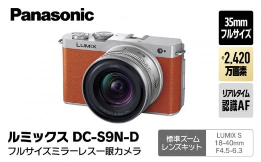 パナソニック フルサイズミラーレス一眼カメラ ルミックス DC-S9N-D【 デジタルカメラ 大阪府 門真市 】