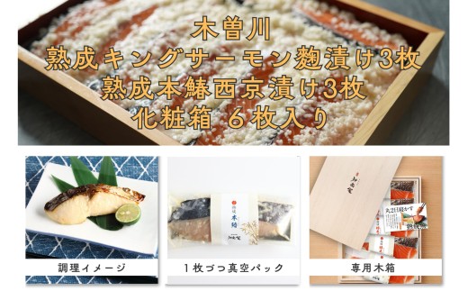 熟成本鰆（サワラ）の西京味噌漬けの調理後のイメージ。