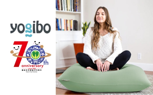 【ピスタチオ】Yogibo Mini 【豊前市制施行70周年記念】《豊前市》【株式会社Yogibo】ヨギボー ミニ ソファ クッション 枕 ベッド [VDI003-21]