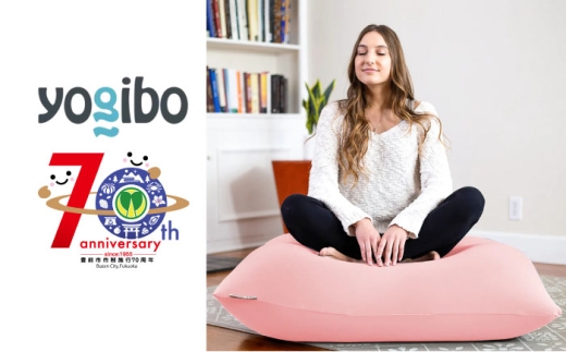 【フラミンゴ】Yogibo Mini 【豊前市制施行70周年記念】《豊前市》【株式会社Yogibo】ヨギボー ミニ ソファ クッション 枕 ベッド [VDI003-18]