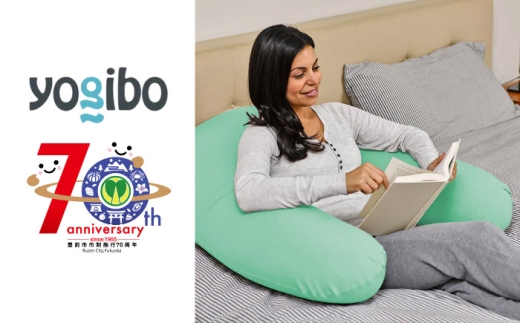 【ミント】Yogibo Support 【豊前市制施行70周年記念】《豊前市》【株式会社Yogibo】ヨギボー サポート ソファ クッション 枕 ベッド [VDI004-22]