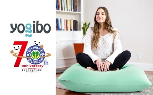 【ミント】Yogibo Mini 【豊前市制施行70周年記念】《豊前市》【株式会社Yogibo】ヨギボー ミニ ソファ クッション 枕 ベッド [VDI003-22]
