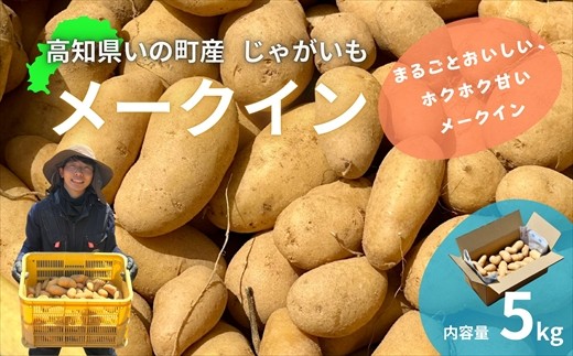 じゃがいも5kg（メークイン）