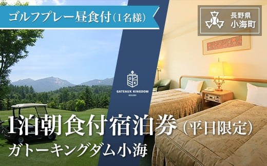 ガトーキングダム小海ゴルフ宿泊パック 平日限定