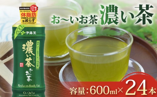 おーいお茶 濃い茶 600mL × 24本 防災備蓄 茶 ペットボトル 飲料 緑茶 機能性表示食品 お茶 茶 おちゃ ペットボトル飲料 ドリンク 飲み物 飲みもの 日用品 生活必需品 消耗品 飲料類 おいしい 美味しい おすすめ オススメ 健康 水分補給 備蓄 災害 保存 家庭用 保管 備蓄品 防災 防災用品 熱中症 対策 常備 非常用 夏バテ予防 セット 濃茶 常備品 伊藤園 静岡県 牧之原市