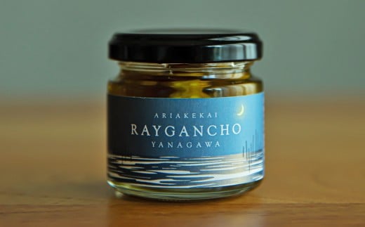 Raygancho (赤エイのアヒージョ) Blue 80g×1本 赤エイ アヒージョ 魚 おつまみ 惣菜 九州 福岡県 柳川市