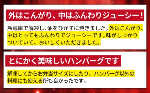 【全3回定期便】老舗の佐賀牛ハンバーグ 佐賀牛 ハンバーグ 牛肉 冷凍 はんばーぐ お惣菜 おかず 小分け 個包装 