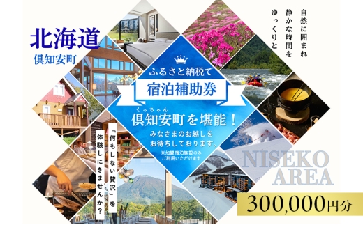 北海道 倶知安町 宿泊 利用 クーポン 【30万円分】 チケット 旅行 ホテル 旅行 ニセコ パークハイアット ニセコ HANAZONO Panorama Niseko 他 リゾート 券 宿泊券