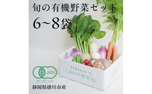 ＜毎月定期便＞しあわせ野菜畑の有機野菜　Sセット　(安心の有機JAS認証　オーガニック野菜)全12回【4065992】