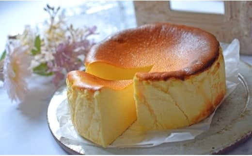 碧い海の町のチーズケーキ(ホール15cm) 2262556 - 高知県大月町
