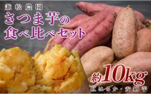 【高知県 大月町産】兼松農園　さつま芋の食べ比べセット　10kg