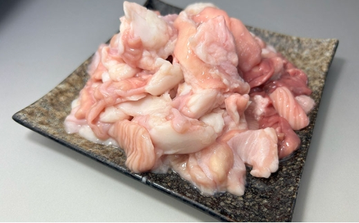 《 定期便 6ヵ月 》 秋田県 羽後町産 羽後和牛 ミックスホルモン 300g 【 焼肉 ホルモン BBQ バーベキュー キャンプ 】