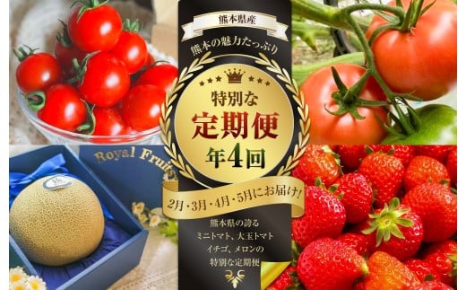 【年4回定期便】熊本の魅力たっぷりな定期便
